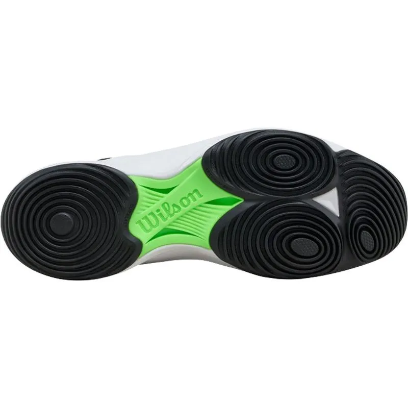 Wilson Hurakn Pro V2 Black White Green Sneakers