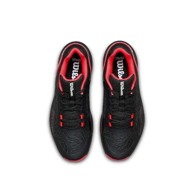 Wilson Hurakn Pro V2 Black Red White Sneakers