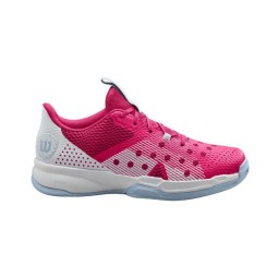Wilson Hurakn Team Damen Tennisschuh Rosa WeiÃŸ