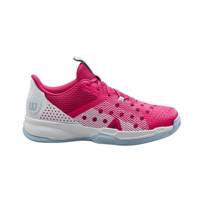 Wilson Hurakn Team Pink White Women's Shoes