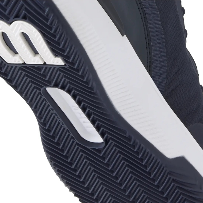 Wilson Intrigue Pro Sandplatz Marineblau Weiß Damen Sneaker