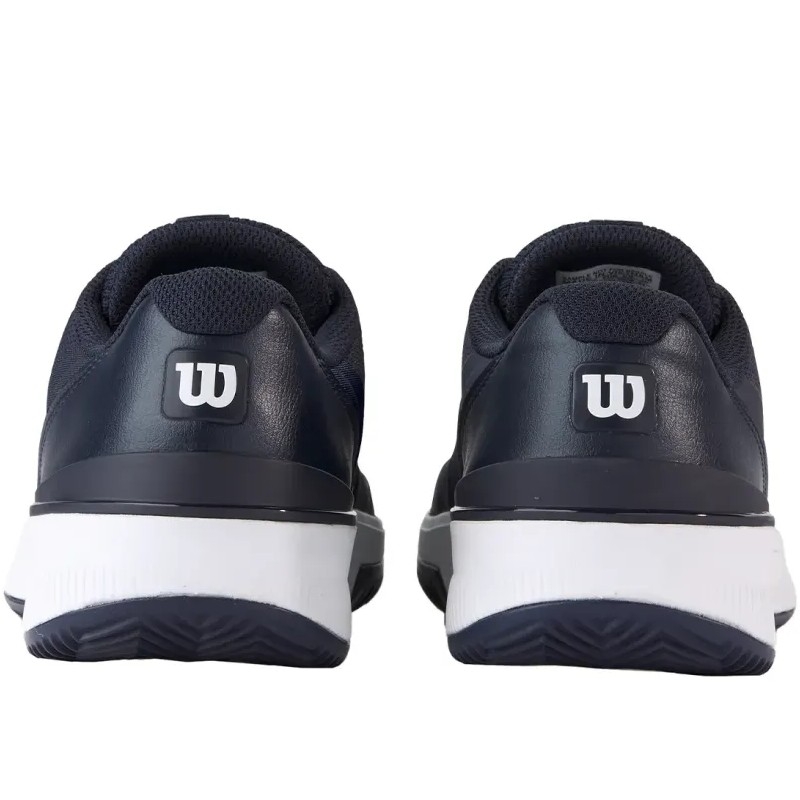Wilson Intrigue Pro Sandplatz Marineblau Weiß Damen Sneaker