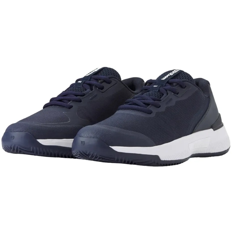 Wilson Intrigue Pro Sandplatz Marineblau Weiß Damen Sneaker