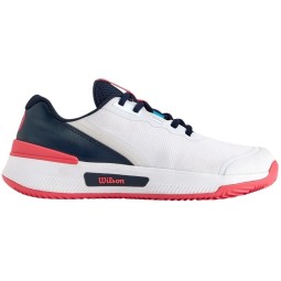 Wilson Intrigue Pro Clay White Navy Blue Women''s Sneakers