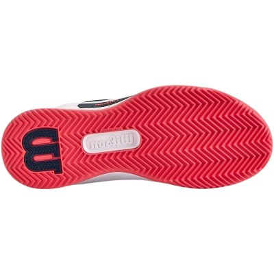 Wilson Intrigue Pro Clay White Navy Blue Women''s Sneakers