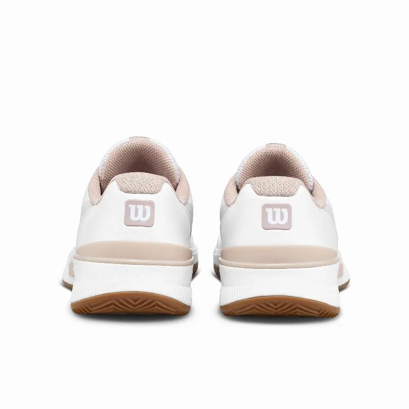 Wilson Intrigue Pro Clay White Pink Women's Sneakers