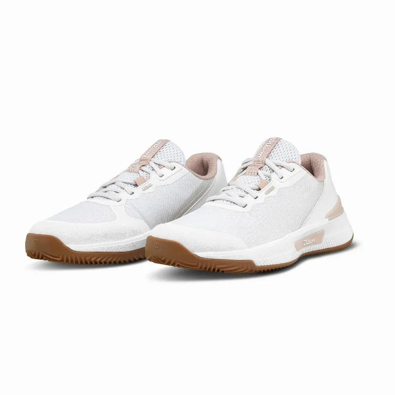 Wilson Intrigue Pro Clay White Pink Women's Sneakers