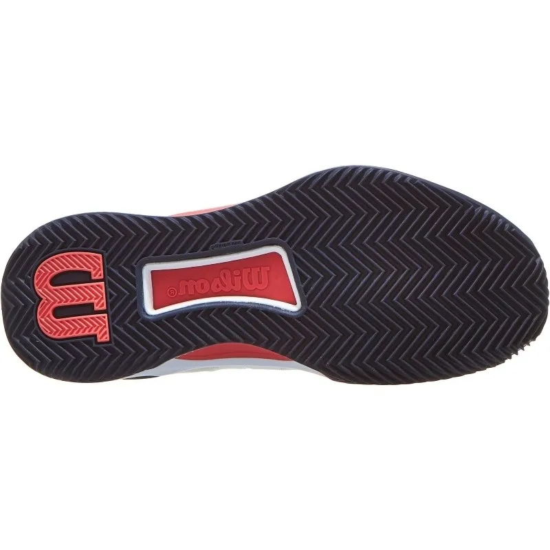 Wilson Intrigue Tour Clay White Navy Blue Women's Sneakers