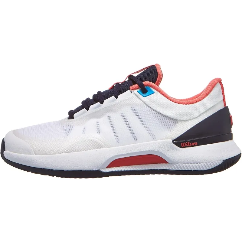 Wilson Intrigue Tour Clay White Navy Blue Women's Sneakers