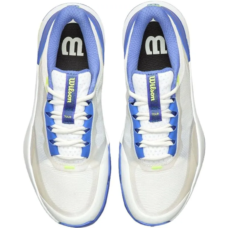 Wilson Intrigue Tour Padel White Blue Women's Sneakers