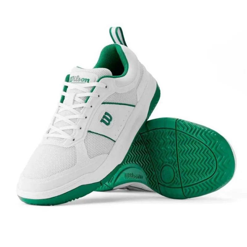 Wilson Pickleball Pro White Green Sneakers