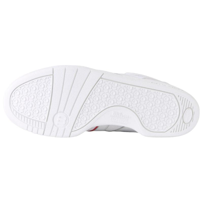 Zapatillas Wilson Pro Staff 87 Mesh Blanco Rojo