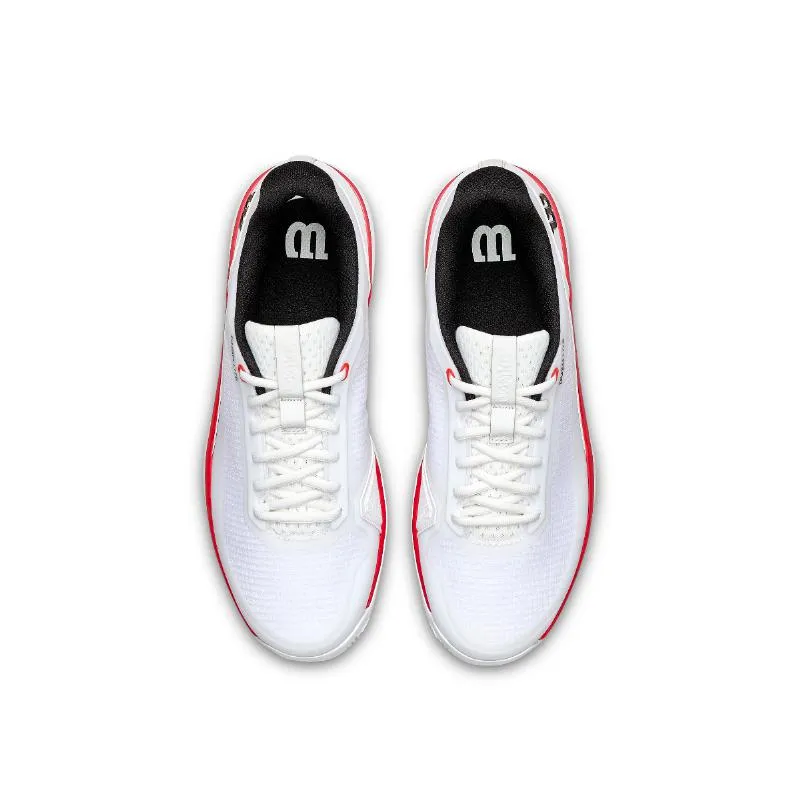 Wilson Rush Lite 5 Clay White Black Sneakers