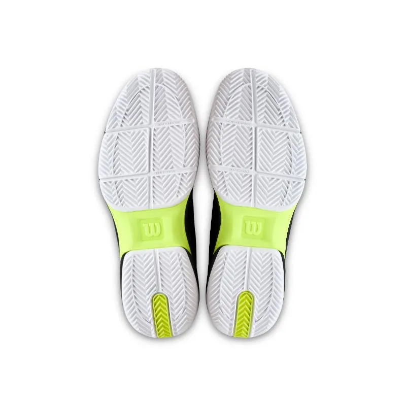 Wilson Rush Lite 5 Clay Black White Sneakers