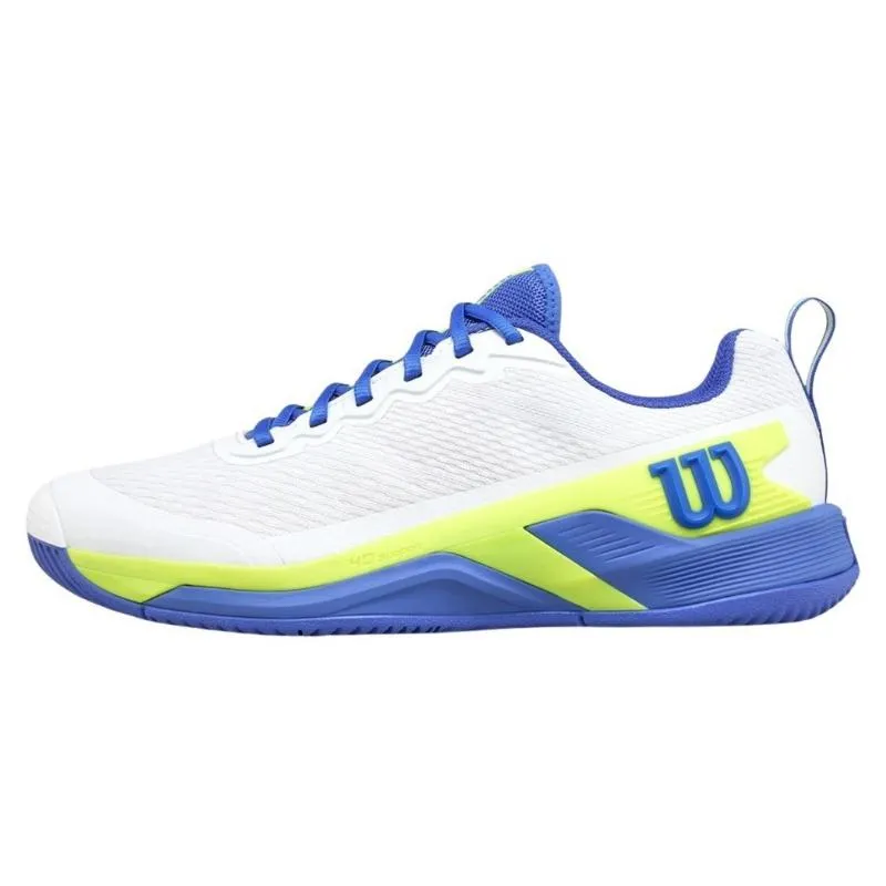 Wilson Rush Pro 4.5 White Blue Amparo Sneakers