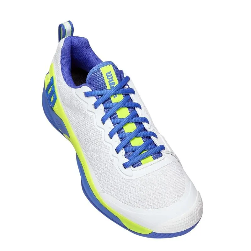 Wilson Rush Pro 4.5 White Blue Amparo Sneakers