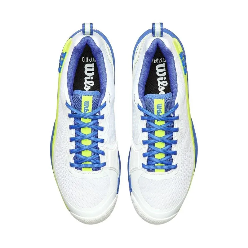 Wilson Rush Pro 4.5 White Blue Amparo Sneakers