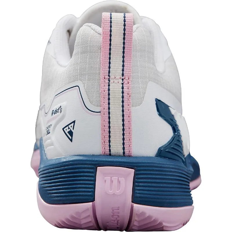 Wilson Rush Pro 4.5 Clay White Blue Women's Sneakers