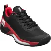 Wilson Rush Pro 4.5 Clay Black Red White Sneakers