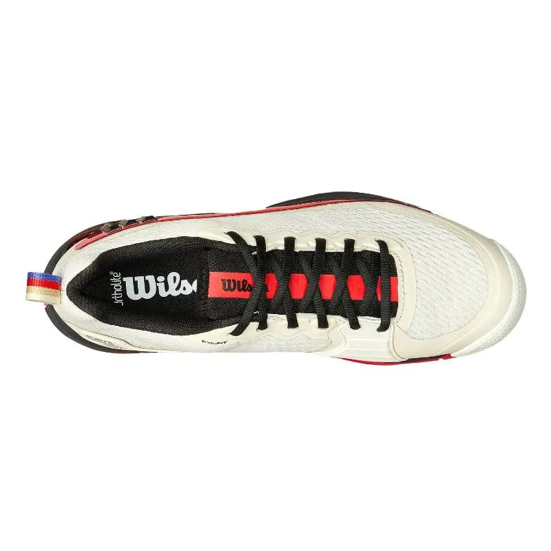 Wilson Rush Pro 4.5 Tofu Red Sneakers