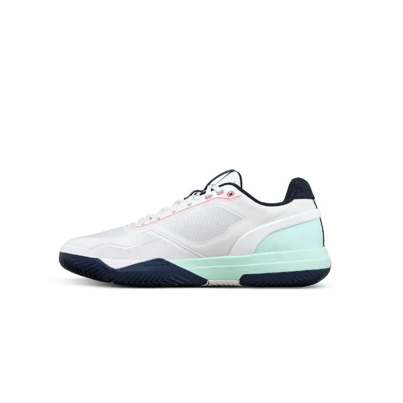 Wilson Rush Pro 5 Clay White Aquamarine Sneakers
