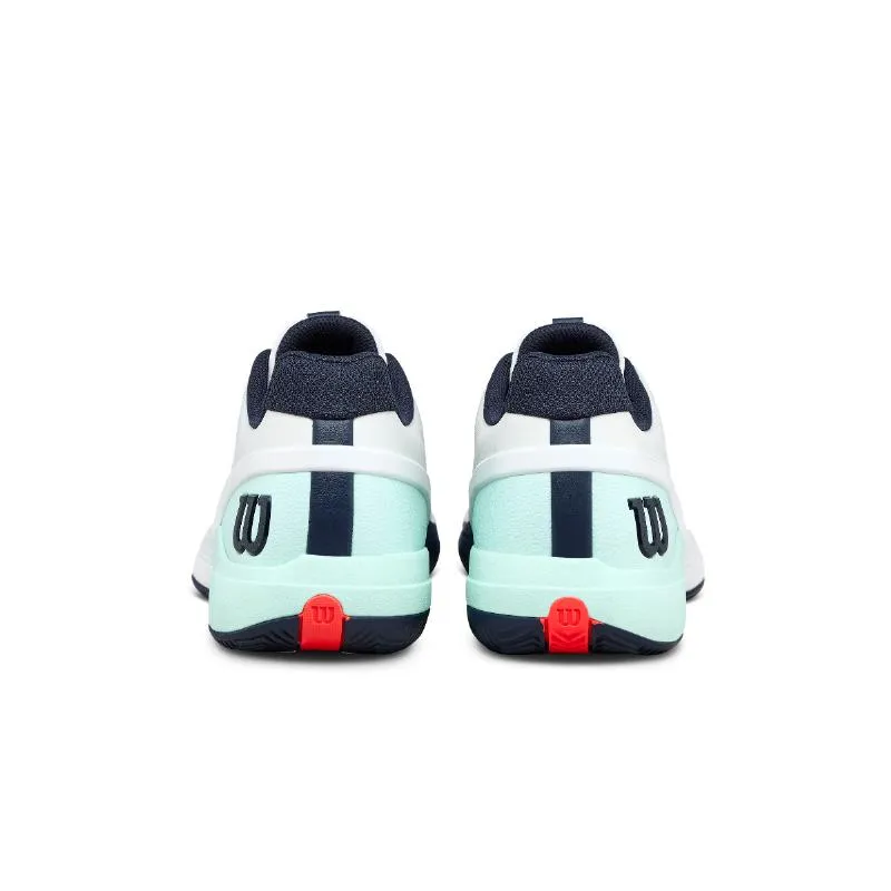 Wilson Rush Pro 5 Clay White Aquamarine Sneakers