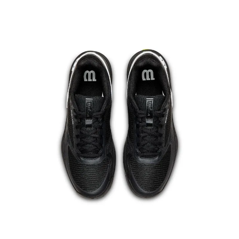 Wilson Rush Pro 5 Clay Black White Sneakers