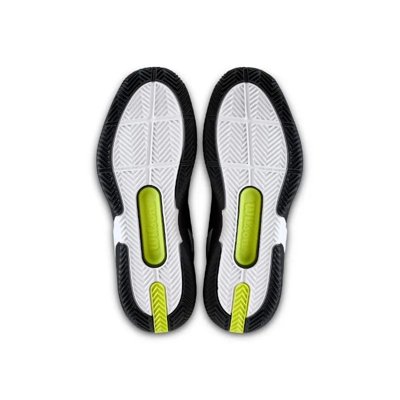 Wilson Rush Pro 5 Clay Black White Sneakers