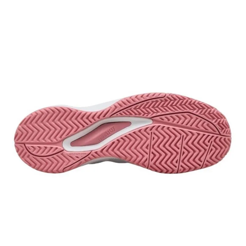 Wilson Rush Pro Ace White Pink Junior Sneakers