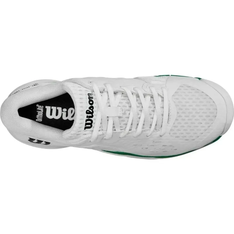 Wilson Rush Pro Ace White Green Junior Sneakers