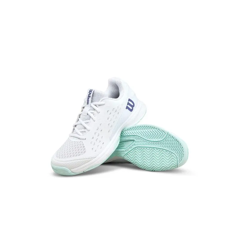 Wilson Rush Pro L White Aquamarine Junior Sneakers
