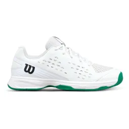 Wilson Rush Pro L White Green Junior Sneakers