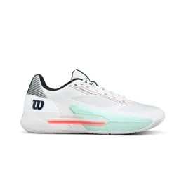 Wilson Rush Tour 5 Clay White Aqua Coral Sneakers